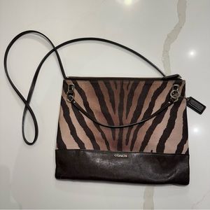 Coach Zebra Print Purse